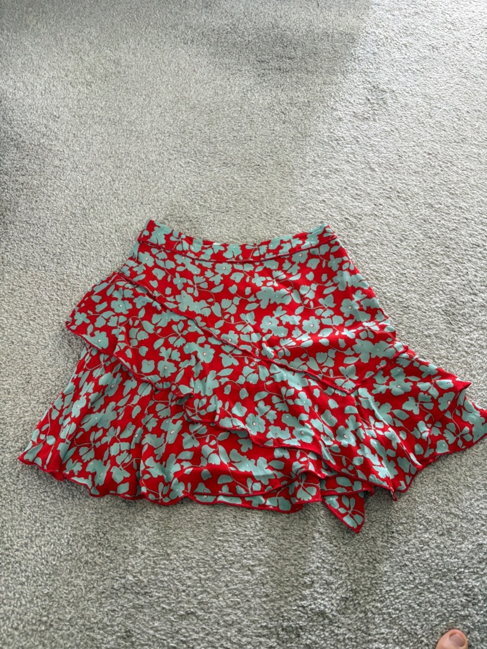 Gorgeous designer floral miniskirt